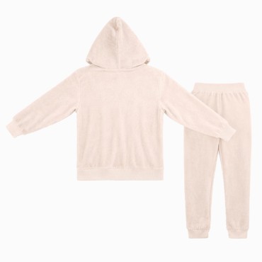 Fleece Full- Zip Hoodie And Trouser set