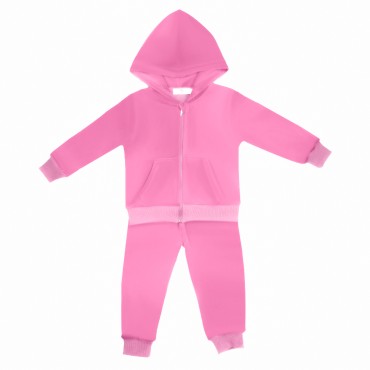 Fleece Full- Zip Hoodie And Trouser set