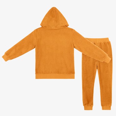 Fleece Full- Zip Hoodie And Trouser set