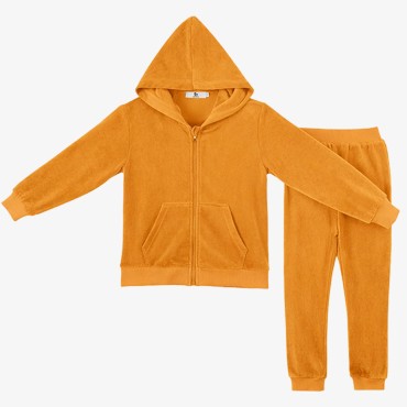 Fleece Full- Zip Hoodie And Trouser set