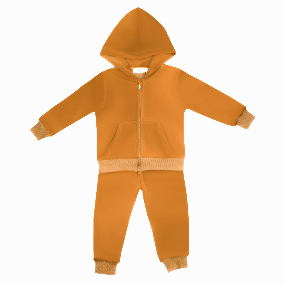 Fleece Full- Zip Hoodie And Trouser set