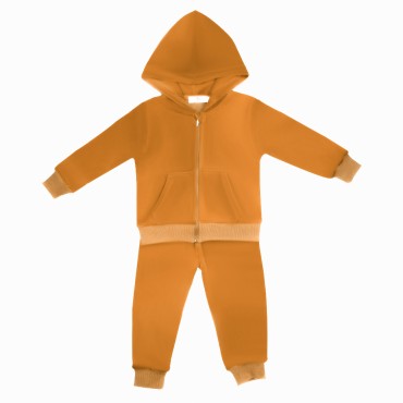 Fleece Full- Zip Hoodie And Trouser set