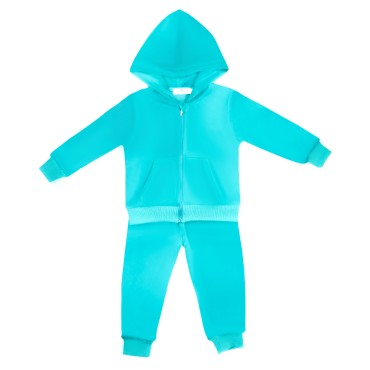 Fleece Full- Zip Hoodie And Trouser set