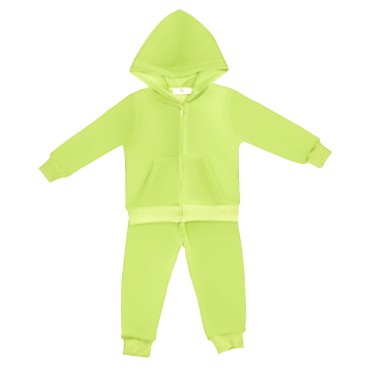 Fleece Full- Zip Hoodie And Trouser set